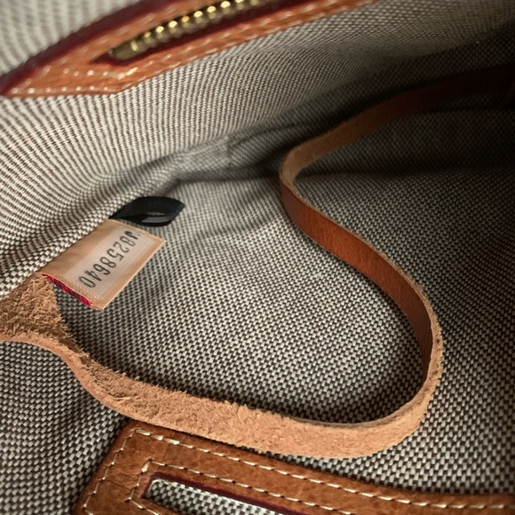 Dooney & Bourke Florentine Vachetta Leather Crossbody Bag - Picture 10 of 15